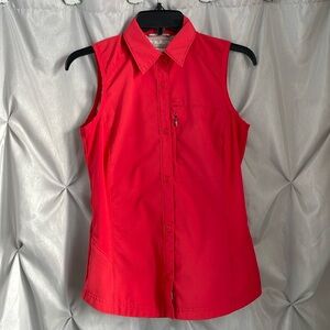 Women’s Red Columbia sleeveless top XS.
